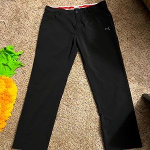 Puma Cobra men’s golf pant, black, super comfy, zip/button waist